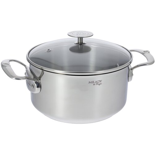 De buyer Milady kozica+pokrov 20cm / 2 ročaja / indukcija / inox, (20828755) Cene