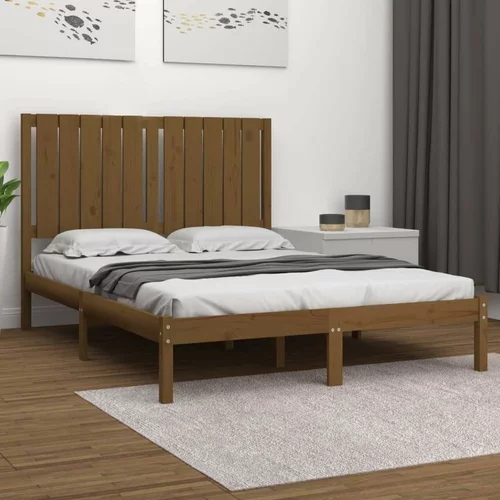  za krevet od masivne borovine boja meda 120 x 200 cm