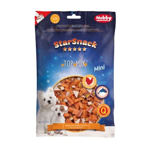 Nobby starsnack mini top mix - 180 g Cene