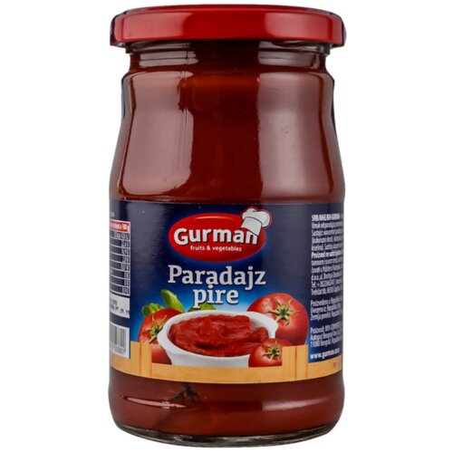 Gurman Paradajz pire 370g Cene