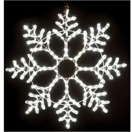 Mq LED snežinka bela fi 80 cm LED24F-Y13F1