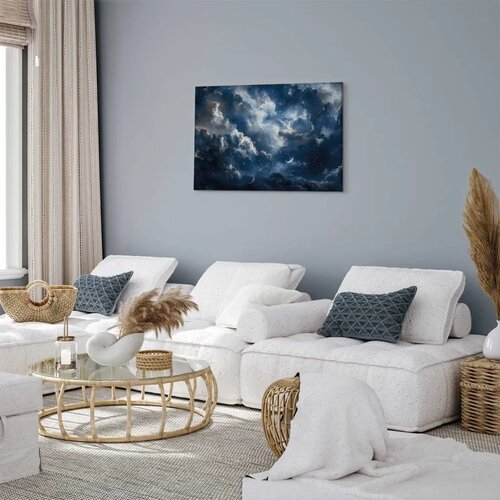  Slika - Astronomical Wonders: Clouds and Stars in Harmonious Combination 120x80 Slike