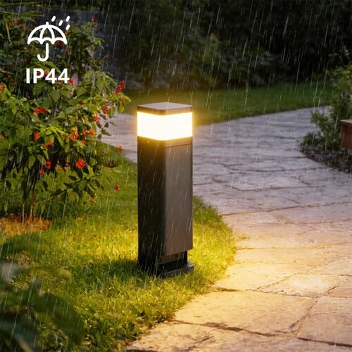 Brilagi Spoljna lampa sa 2 SCHUKO utičnice PILLAR 1xG9/11W/230V IP44 antracit Slike