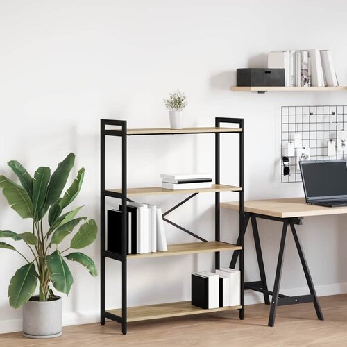  Polica Sonoma hrast 80 x 30 x 120 cm Konstruirano drvo Cene