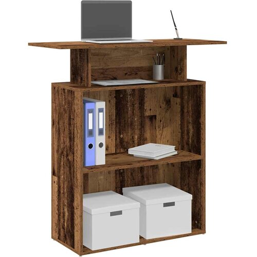  Recepcijski stol staro drvo 100x40x104 cm konstruirano drvo Cijene