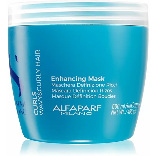 Alfaparf semi di lino curls enhancing mask maska za definiranje kodrov 500 ml