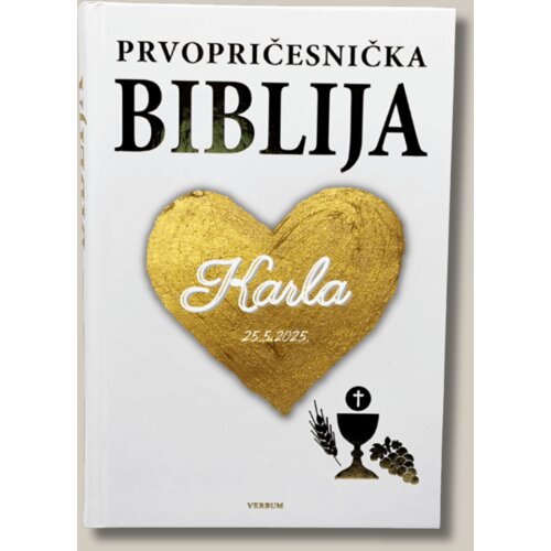  Personalizirana prvopričesni&scaron;ka Biblija (Kopiraj) Cene