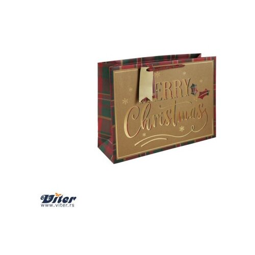 Viter novogodišnja kesa merry christmas shopper l ( X-34169-6 ) Cene