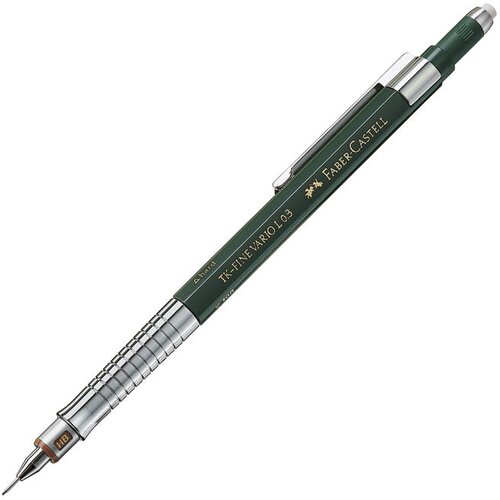 Olovka TEHNIČKA 0,3 MM TK-FINE VARIO L FABER-CASTELL 135300 ZELENA Cene
