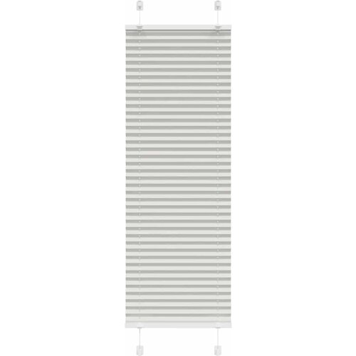 vidaXL Plisirana žaluzija svetlo siva 45x100 cm Širina tkanine 44,4 cm Cene