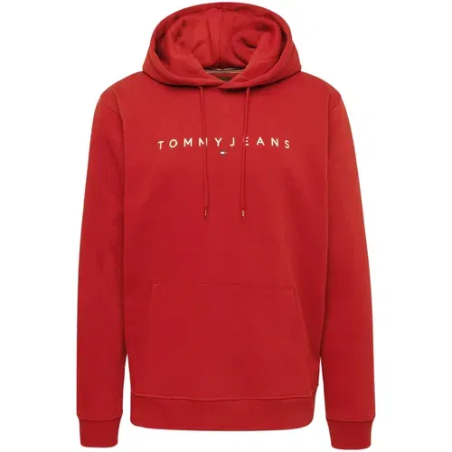 Tommy Jeans Majica rdeča / bela