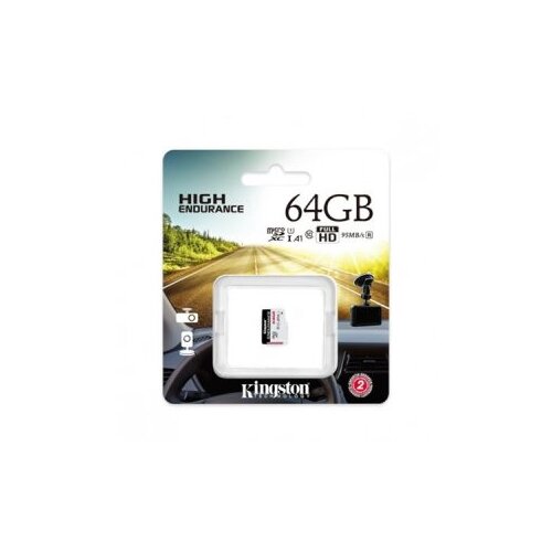  MICRO SD KINGSTON SDCE/64GB 64GB High Endurance microSD,95MB/s,30MB/s Cijene