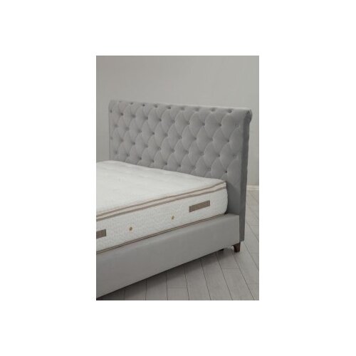 Hanah home deluxe set 160 x 200 v2 grey (dvostruki dušek, baza i uzglavlje) Slike