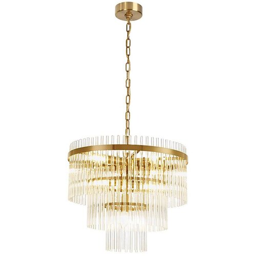  Luster na lancu SABRINA 7xE14/40W/230V zlatni Slike