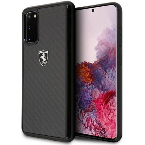 Ferrari HARDCASE FEHCAHCS62BK S20 G980 BLACK/CZARNY CARBON HERITAGE, (21834620) Cene