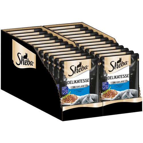 Sheba Selection in Sauce vrećice mega pakiranje 24 x 85 g - Delikatesse in Gelee s tunom Cijene