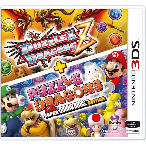 Puzzle Dragons Z + & Dragons Super Mario Bros. Edition (3DS) - rabljeno Cene