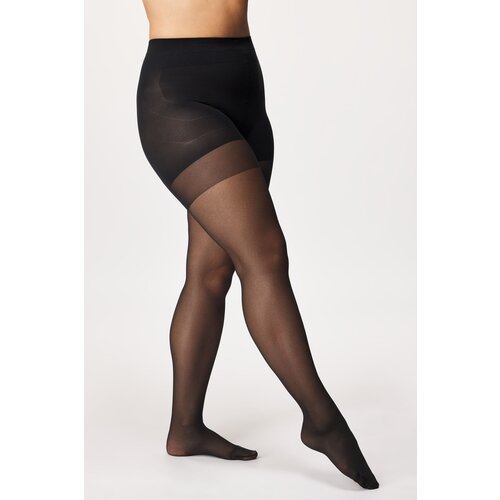 MONA QUEEN Hlačne nogavice Plus Size Shaping 30 DEN Cene