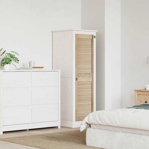vidaXL Ormarna vrata Smeđa 140.5 x 39.5 x 2.1 cm Masivna borovina Cijene