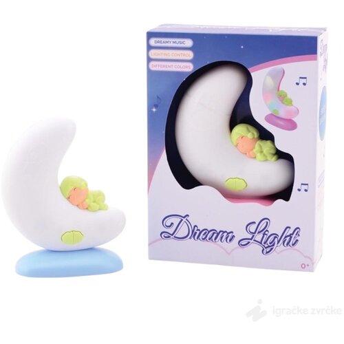 RAZNO Noćno svetlo za bebe MESEC - PLAVA Cene