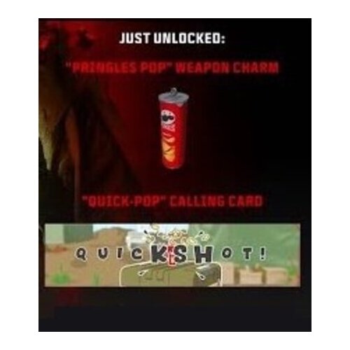 Call of Duty Modern Warfare III - Pringles Pop Weapon Charm + Quick Pop Calling Card (DLC) Official Website Key GLOBAL Cene