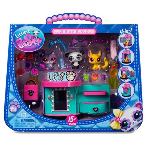 Mga Entertainment Littlest Pet Shop: Igralni komplet Sladek slog, 4. serija Cene