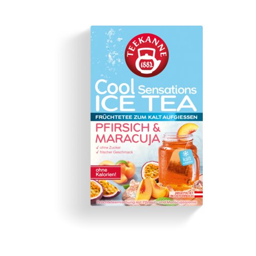 Teekanne Cool Sensations Ice Tea Breskev in Pasijonka Slike