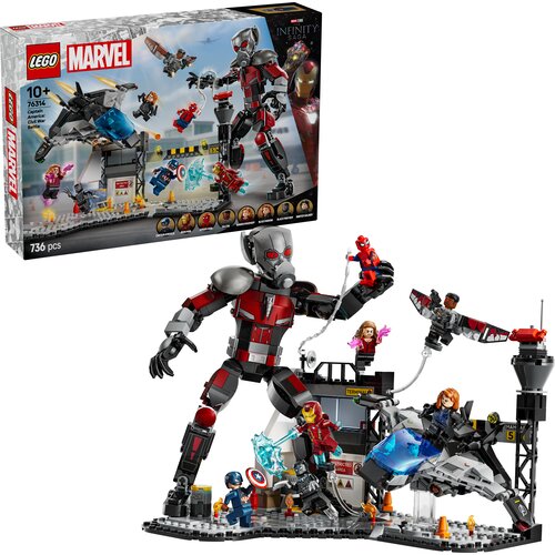 Lego Super Heroes Captain America Civil War Action Battle &amp;scaron;tevilka 76314 Slike