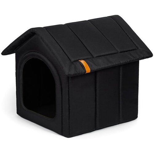Rexproduct Crna kućica za pse 60x60 cm Home XXL - Slike