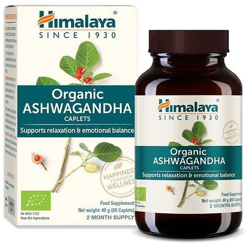 Himalaya Ashwagandha (a&amp;scaron;vaganda), 60 kapsula Slike