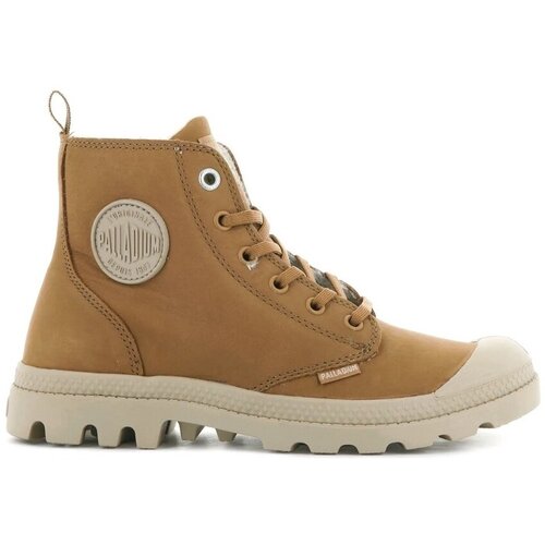 Palladium Pampa Hi Zip Wool - Dear Brown Smeđa Slike