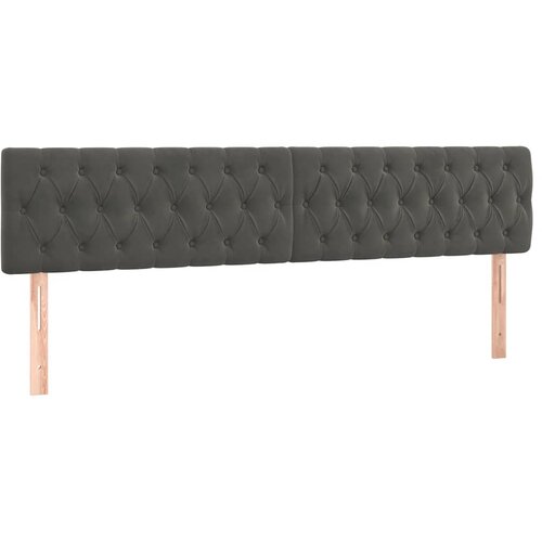  Krevet box spring s madracem tamnosivi 120 x 190 cm bar&amp;scaron;un Slike