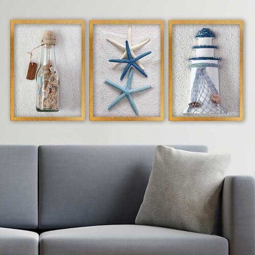 Wallity Set uramljenih slika 3AC_25445214, 3 Dela Cene