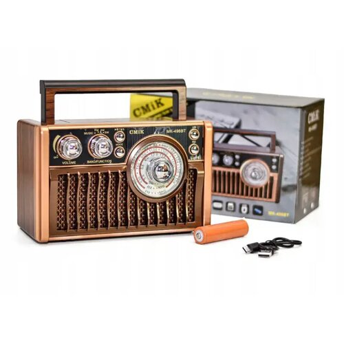  Prenosni radio CMIK MK-498 BT za FM, USB i TF muziku Cene