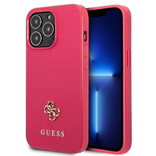 Guess HARDCASE OVITEK ZA IPHONE 13 PRO 6.1 ROZA PINK SAFFIANO 4G, (21834547) Cene
