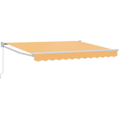 vidaXL Vlečna tenda Pe&scaron;čena 3,5 x 2,5 m 100% poliester in aluminij, (5000252317) Cene