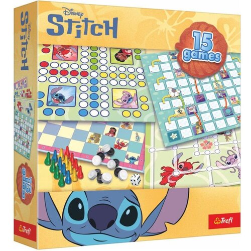 Trefl Dru&amp;scaron;tvena igra 15u1 Lilo&amp;amp;Stitch 02963 Slike
