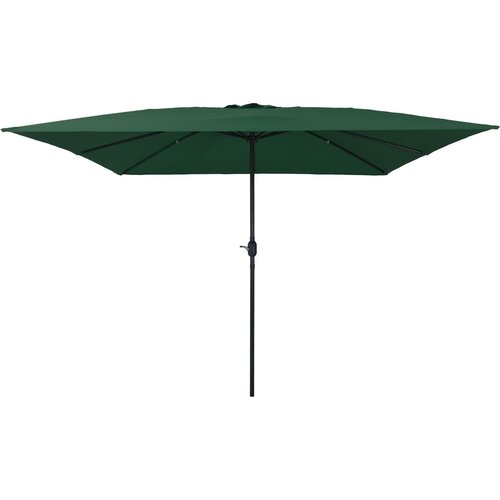 vidaXL Kvadratni vrtni suncobran 295x245 cm Zelena Cijene