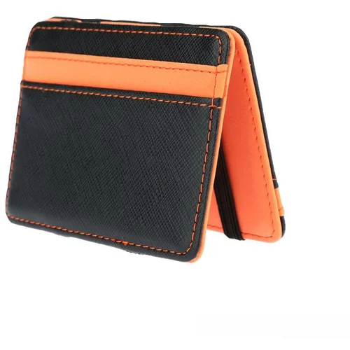  moška denarnica SlimFlip Oranžna