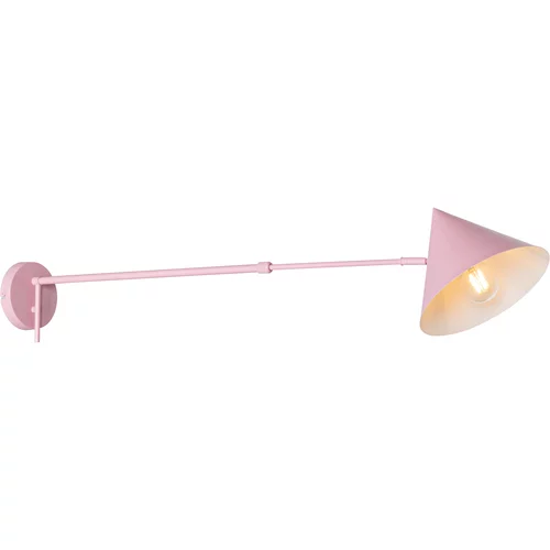 QAZQA Dizajnerska stenska svetilka roza nastavljiva - Triangolo