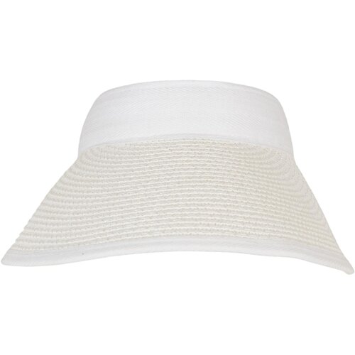 Urban Classics Accessoires Bast Visor logo white Slike