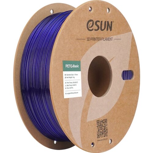 eSUN PETG Basic Translucent Blue - 1,75 mm / 1000 g Cene