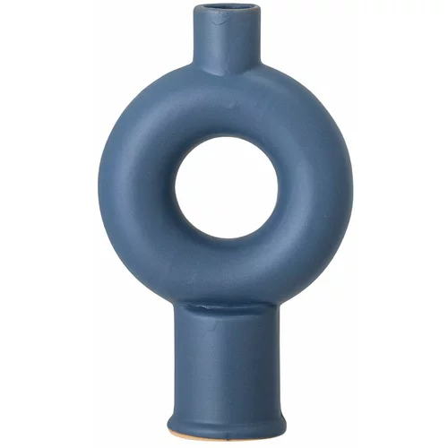 Bloomingville Vaza iz modre keramike Dardo, višina 20 cm