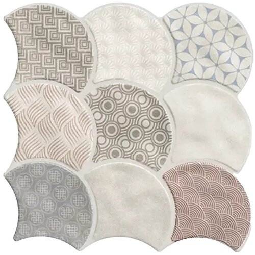 Realonda CERAMICAS SCALE BOHO WHITE 307x307 SM410 Cene