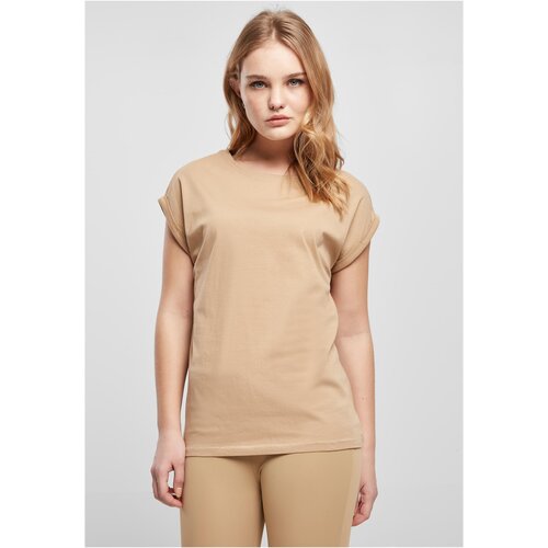 Urban Classics Women's T-shirt with extended shoulder union beige Cijene