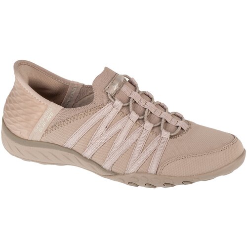 Skechers Nizke superge Slip-ins: Breathe Easy - Roll With Me Bež Cene