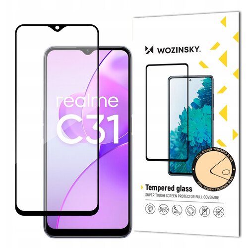 Wozinsky EKRAN IZ KALJENEGA STEKLA ZA REALME C31 ČRNA ZAŠČITA, (21911368) Cene