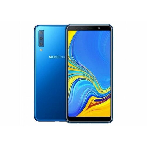 Samsung Galaxy A7 (2018) Blue DS (A750) mobilni telefon Slike