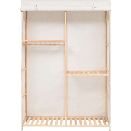  Garderobna omara za oblačila 3-nadstropna 110x40x170 cm, (20705345) Slike