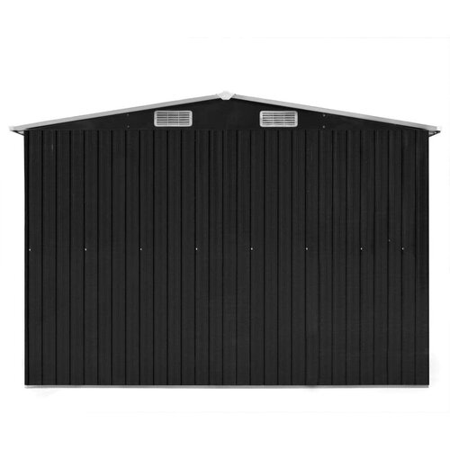  Vrtno spremi&amp;scaron;te 257 x 489 x 181 cm metalno antracit Slike